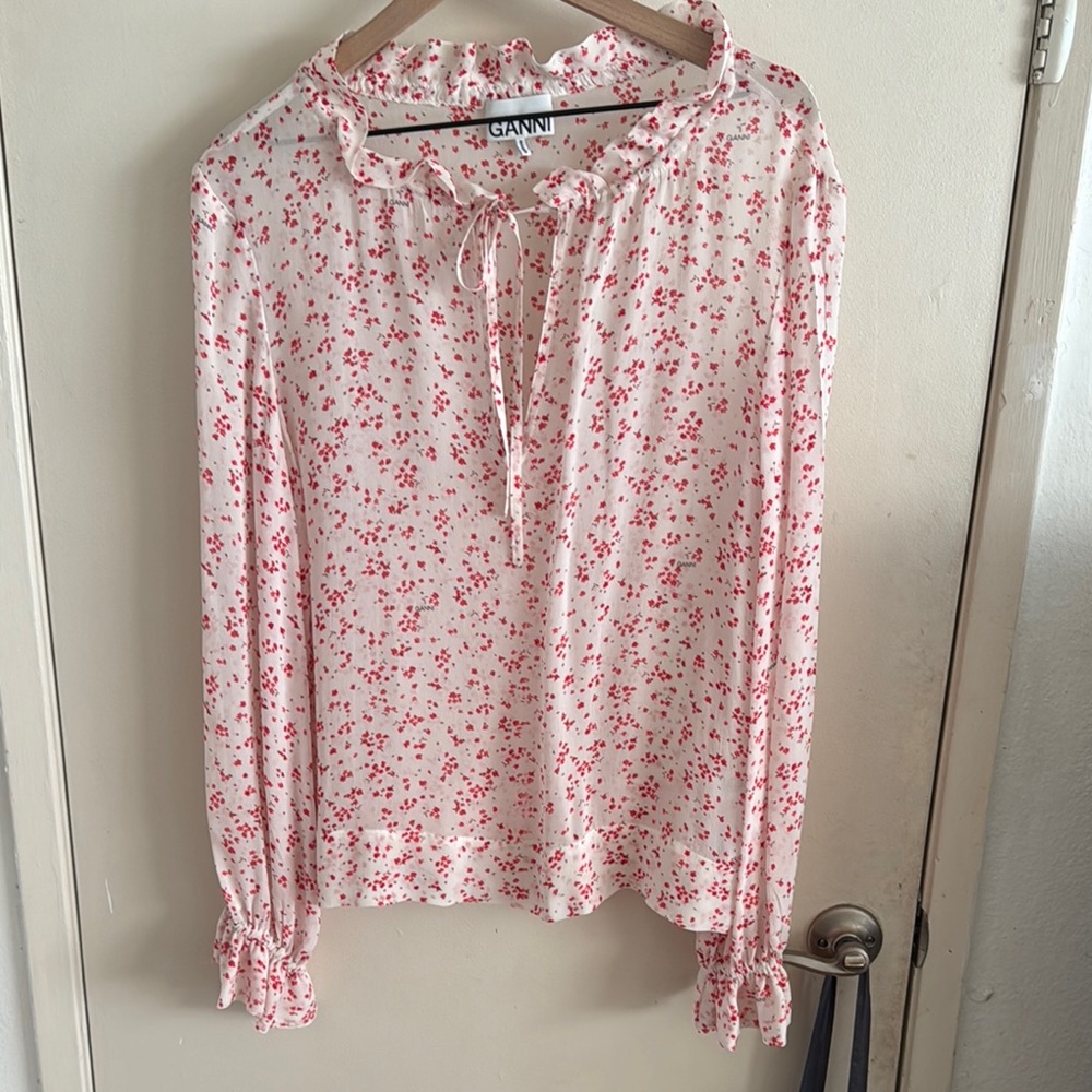 GANNI BLOUSE